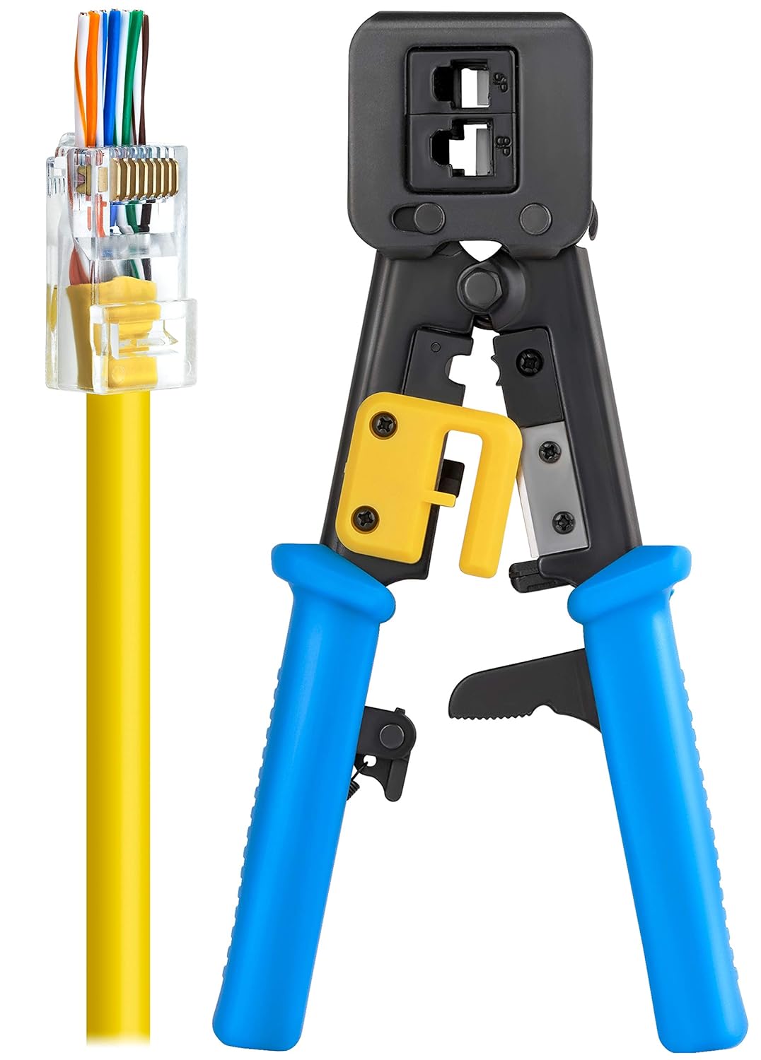 Everest Media Solutions RJ45 Crimp Tool for Pass Through Connector